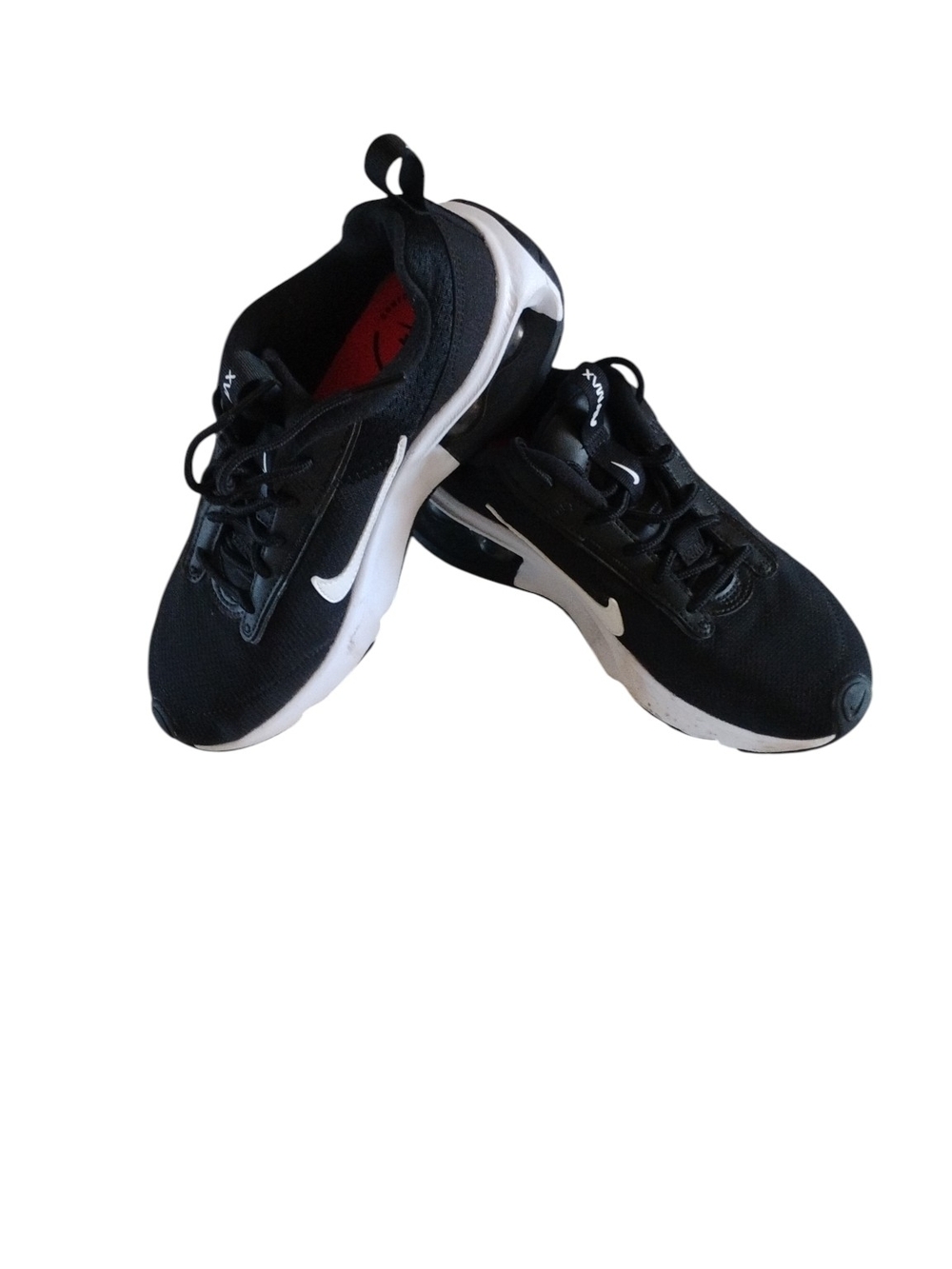 Nike Women's Black and White Air Max Trainer Sneakers SZ 5.5 - Picture 7 of 8